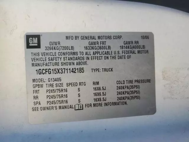 2007 Chevrolet Express G1500