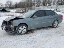 Vehiculos salvage en venta de Copart Davison, MI: 2006 Chevrolet Malibu LT