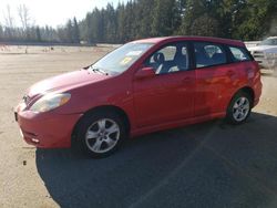 2003 Toyota Corolla Matrix Base en venta en Arlington, WA