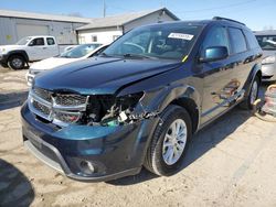 Salvage cars for sale at Pekin, IL auction: 2014 Dodge Journey SXT