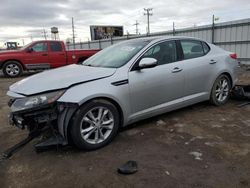 Salvage cars for sale at Chicago Heights, IL auction: 2013 KIA Optima EX