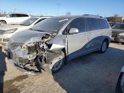 Salvage cars for sale at Bridgeton, MO auction: 2013 Toyota Sienna XLE