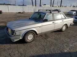 1990 Volvo 240 Base en venta en Van Nuys, CA