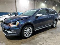 Clean Title Cars for sale at auction: 2017 Volkswagen Golf Alltrack S