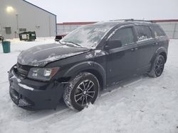 Salvage cars for sale at Rapid City, SD auction: 2017 Dodge Journey SE