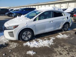 Salvage cars for sale at Louisville, KY auction: 2017 Hyundai Ioniq Blue