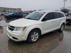 Salvage cars for sale from Copart Wilmer, TX: 2013 Dodge Journey SE