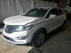 Salvage cars for sale at Earlington, KY auction: 2017 Lincoln MKC Select