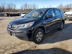 Salvage cars for sale at Marlboro, NY auction: 2016 Honda CR-V LX