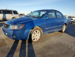 KIA Spectra salvage cars for sale: 2005 KIA Spectra LX