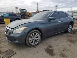 Salvage cars for sale at Chicago Heights, IL auction: 2011 Infiniti M37 X