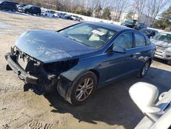 Salvage cars for sale at North Billerica, MA auction: 2017 Hyundai Sonata SE