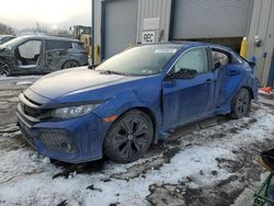 Salvage cars for sale at Duryea, PA auction: 2018 Honda Civic EX