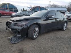 Infiniti salvage cars for sale: 2018 Infiniti Q50 Luxe