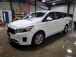 KIA salvage cars for sale: 2016 KIA Sedona LX