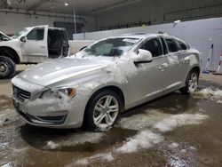 Salvage cars for sale at Candia, NH auction: 2015 Volvo S60 Premier