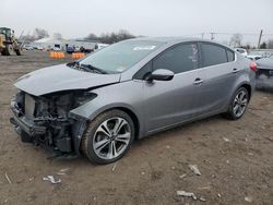 Salvage cars for sale at Hillsborough, NJ auction: 2015 KIA Forte EX