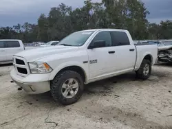 Salvage cars for sale at Ocala, FL auction: 2018 Dodge RAM 1500 SLT