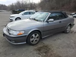 Salvage cars for sale at Marlboro, NY auction: 2002 Saab 9-3 SE