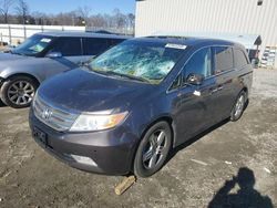 Carros salvage a la venta en subasta: 2012 Honda Odyssey Touring