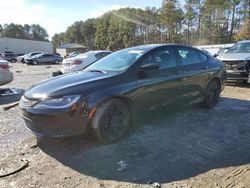 Salvage cars for sale at Seaford, DE auction: 2017 Chrysler 200 LX