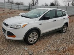 Salvage cars for sale from Copart Oklahoma City, OK: 2016 Ford Escape S