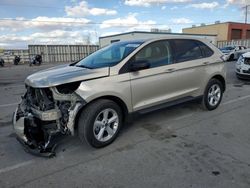 Salvage cars for sale from Copart Anthony, TX: 2018 Ford Edge SE