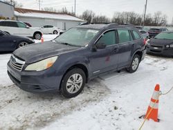 Subaru Vehiculos salvage en venta: 2010 Subaru Outback 2.5I