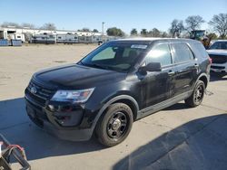 Ford salvage cars for sale: 2016 Ford Explorer Police Interceptor