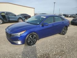 Salvage cars for sale at Temple, TX auction: 2023 Hyundai Elantra Limited