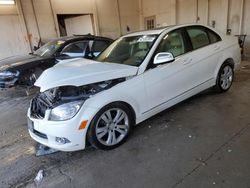 Salvage cars for sale at Madisonville, TN auction: 2008 Mercedes-Benz C300