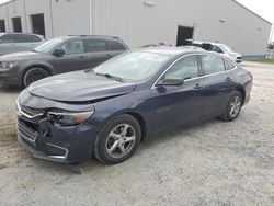 Chevrolet salvage cars for sale: 2017 Chevrolet Malibu LS