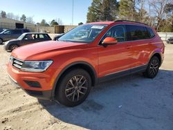 Volkswagen salvage cars for sale: 2018 Volkswagen Tiguan SE