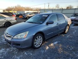 Honda Accord ex salvage cars for sale: 2007 Honda Accord EX