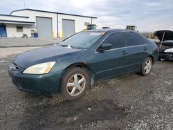 Salvage cars for sale from Copart Lumberton, NC: 2003 Honda Accord EX