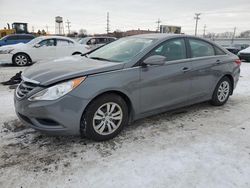 Salvage cars for sale from Copart Chicago Heights, IL: 2013 Hyundai Sonata GLS