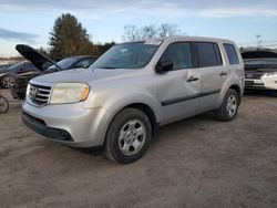 Salvage cars for sale at Finksburg, MD auction: 2015 Honda Pilot LX