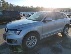 Salvage cars for sale at Windham, ME auction: 2016 Audi Q5 Premium Plus