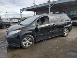 Salvage cars for sale at Los Angeles, CA auction: 2011 Toyota Sienna LE