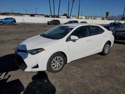 Salvage cars for sale at Van Nuys, CA auction: 2018 Toyota Corolla L