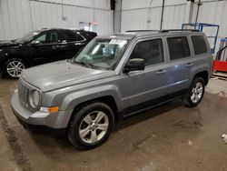 Salvage cars for sale at Franklin, WI auction: 2015 Jeep Patriot Latitude