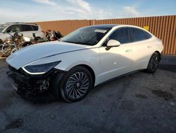 Salvage cars for sale at North Las Vegas, NV auction: 2022 Hyundai Sonata Hybrid