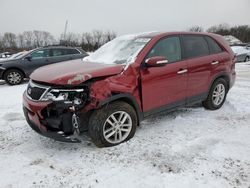 KIA Sorento salvage cars for sale: 2014 KIA Sorento LX