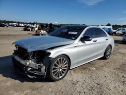 Salvage cars for sale at Houston, TX auction: 2016 Mercedes-Benz C300