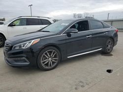 Salvage cars for sale at Wilmer, TX auction: 2015 Hyundai Sonata Sport