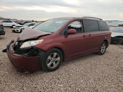 Toyota Sienna le salvage cars for sale: 2018 Toyota Sienna LE