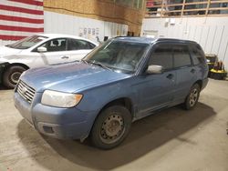 Subaru salvage cars for sale: 2007 Subaru Forester 2.5X