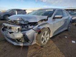 Salvage cars for sale at Brighton, CO auction: 2019 Honda Civic LX