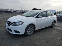 Nissan salvage cars for sale: 2017 Nissan Sentra S