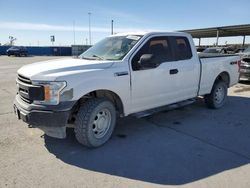 Ford salvage cars for sale: 2018 Ford F150 Super Cab